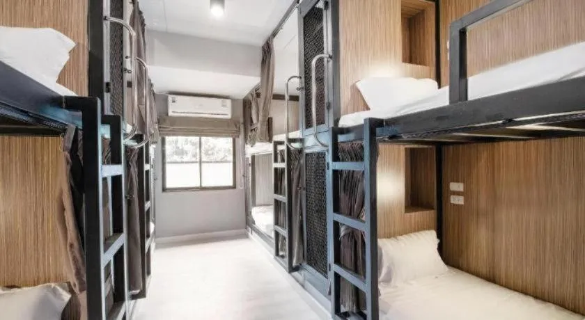 Bed in OYO 726 Sookjai Cafe and Hostel