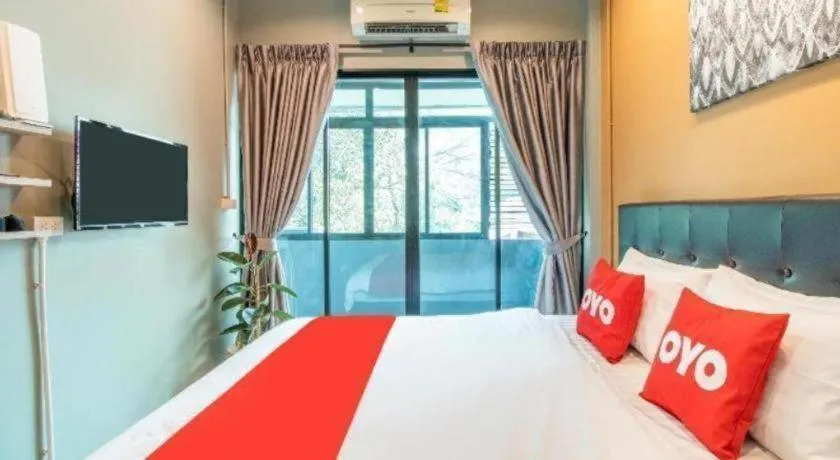 Bed in OYO 726 Sookjai Cafe and Hostel