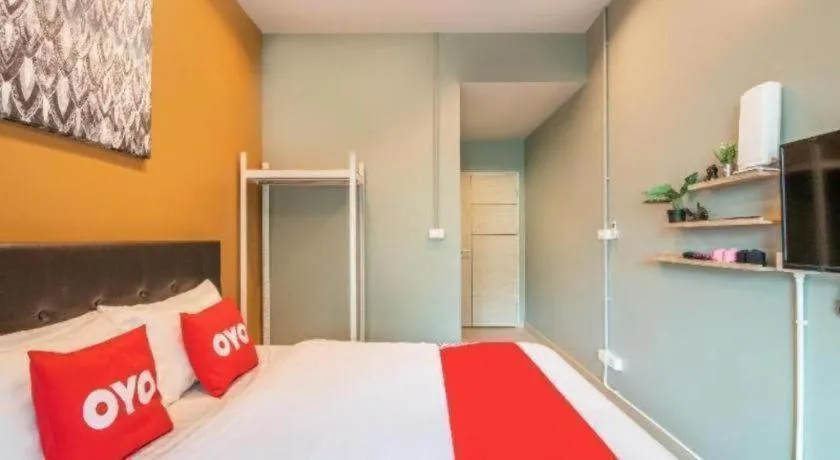 Bed in OYO 726 Sookjai Cafe and Hostel