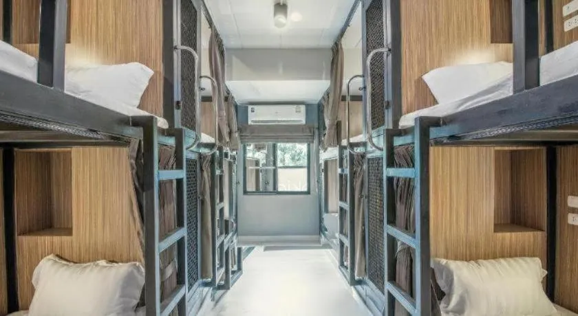 Bed in OYO 726 Sookjai Cafe and Hostel