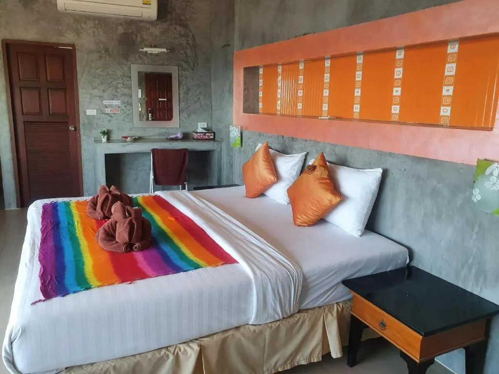 Bed in Saikaew Boutique Hotel