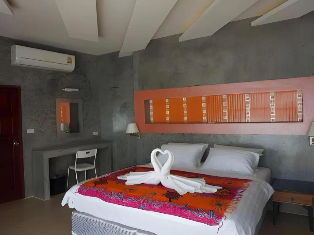 Bed in Saikaew Boutique Hotel