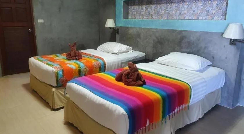 Bed in Saikaew Boutique Hotel