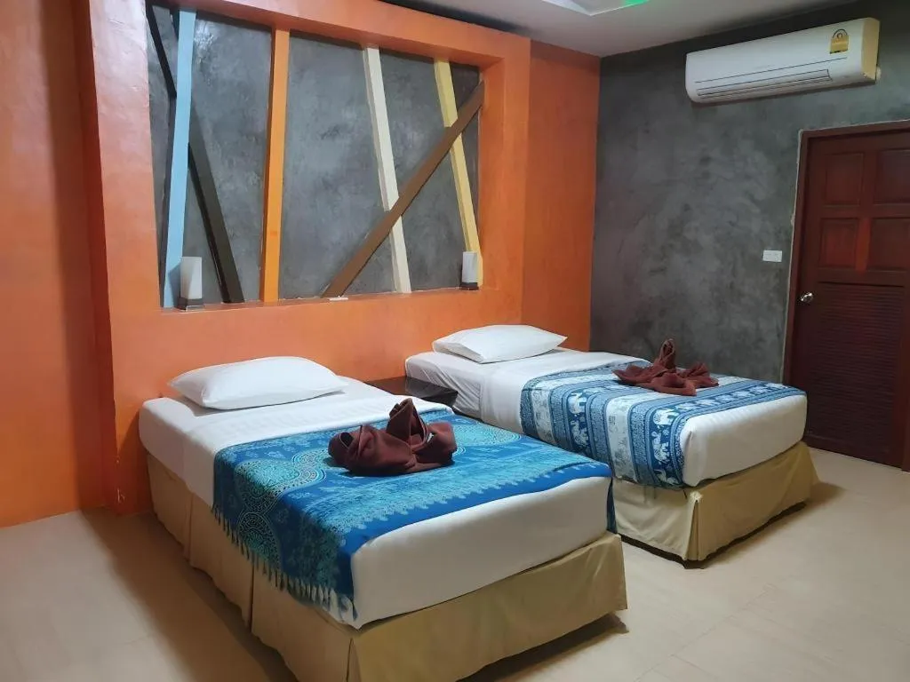 Bed in Saikaew Boutique Hotel