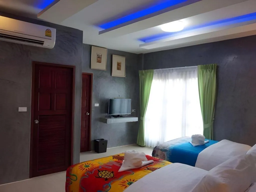 Bed in Saikaew Boutique Hotel