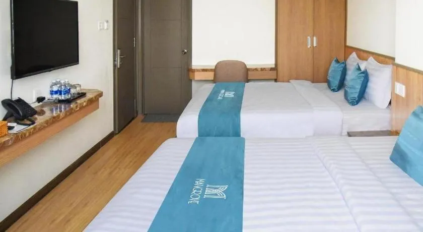 Bed in Mangrove Hotel Can Gio