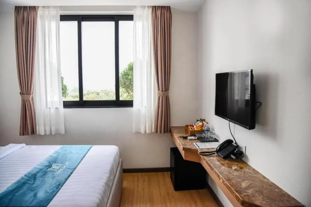 Bed in Mangrove Hotel Can Gio