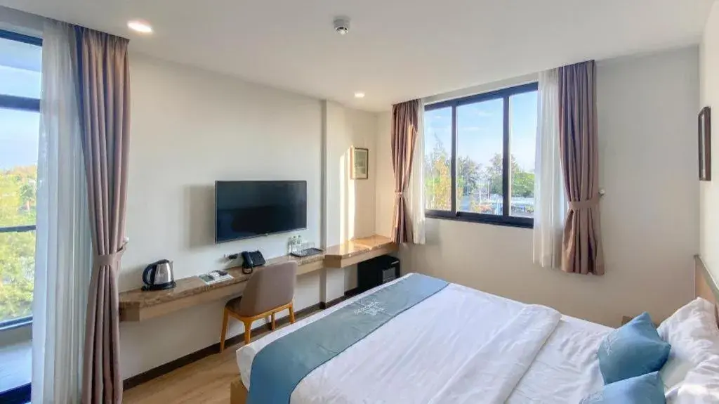 Bed in Mangrove Hotel Can Gio Bed in Mangrove Hotel Can Gio