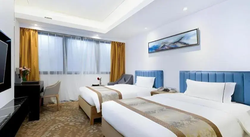 Bed in Golden Central Hotel Shenzhen Bed in Golden Central Hotel Shenzhen