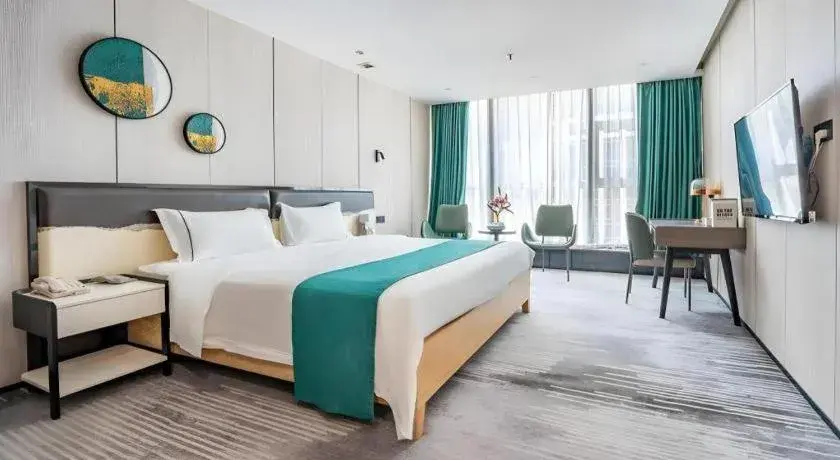 Bed in Golden Central Hotel Shenzhen Bed in Golden Central Hotel Shenzhen