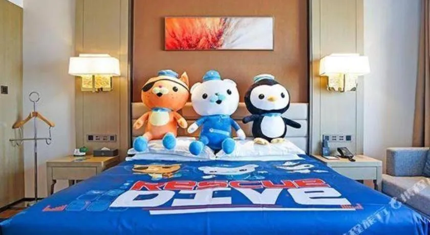 Bed in Derayco Hotel Foshan