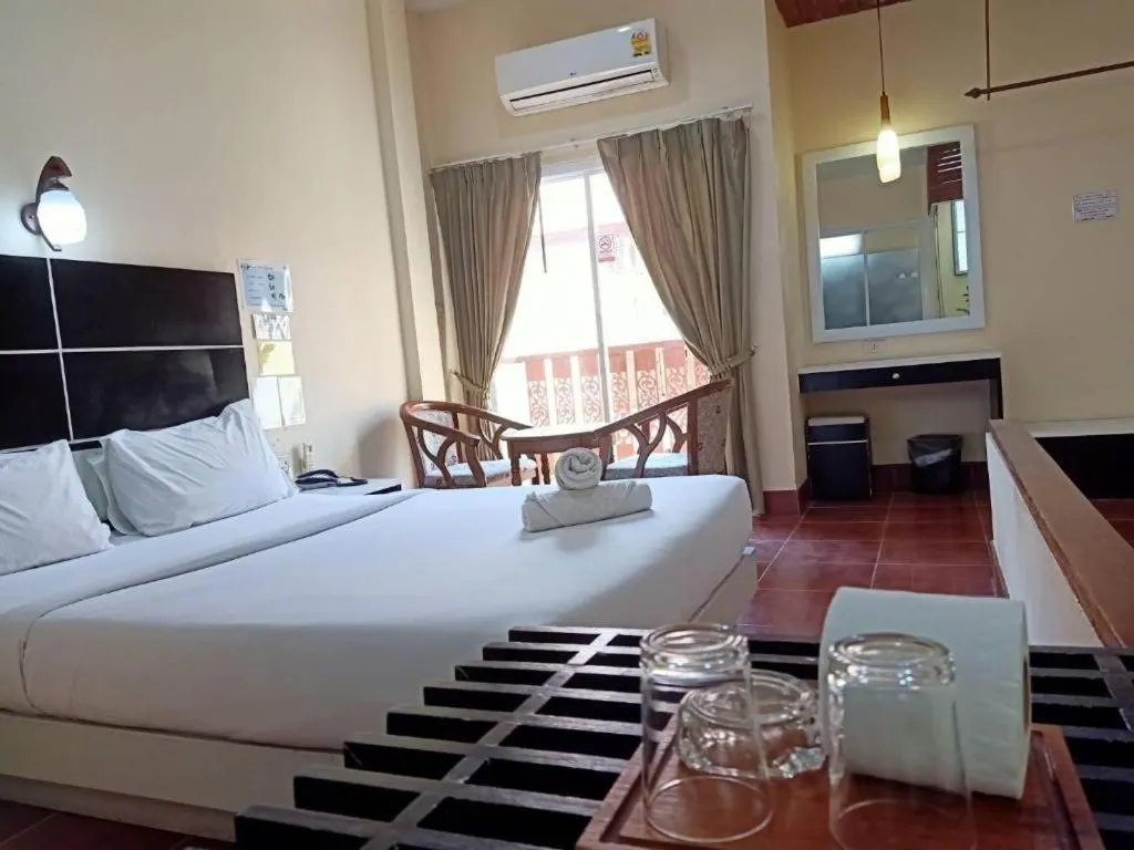 Bed in V.hotel & resort