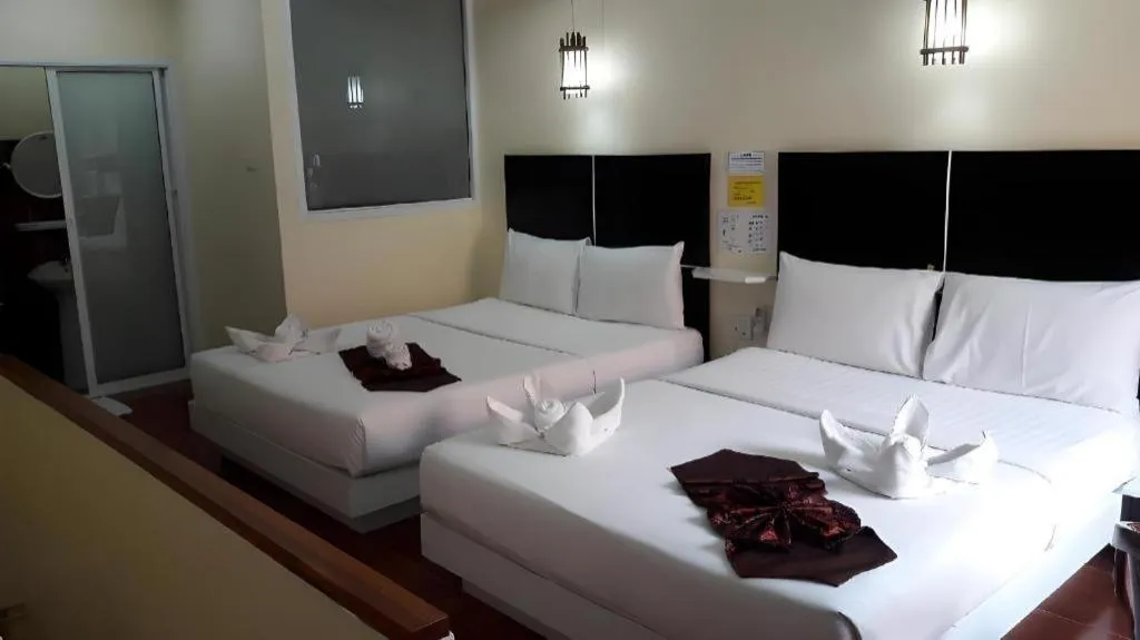 Bed in V.hotel & resort