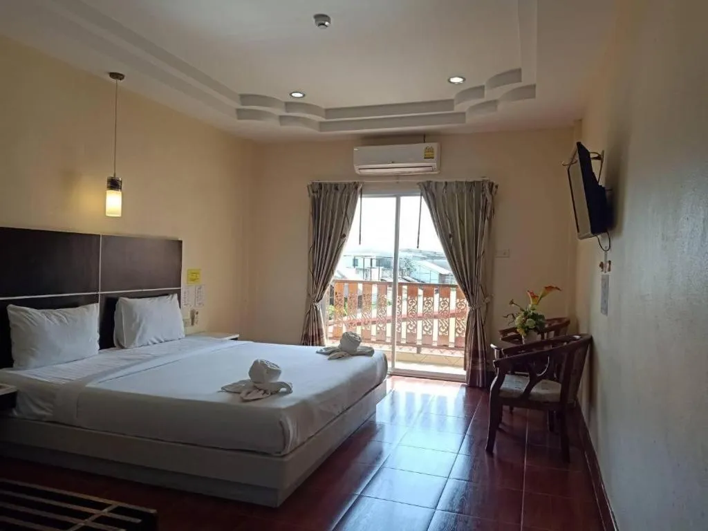 Bed in V.hotel & resort