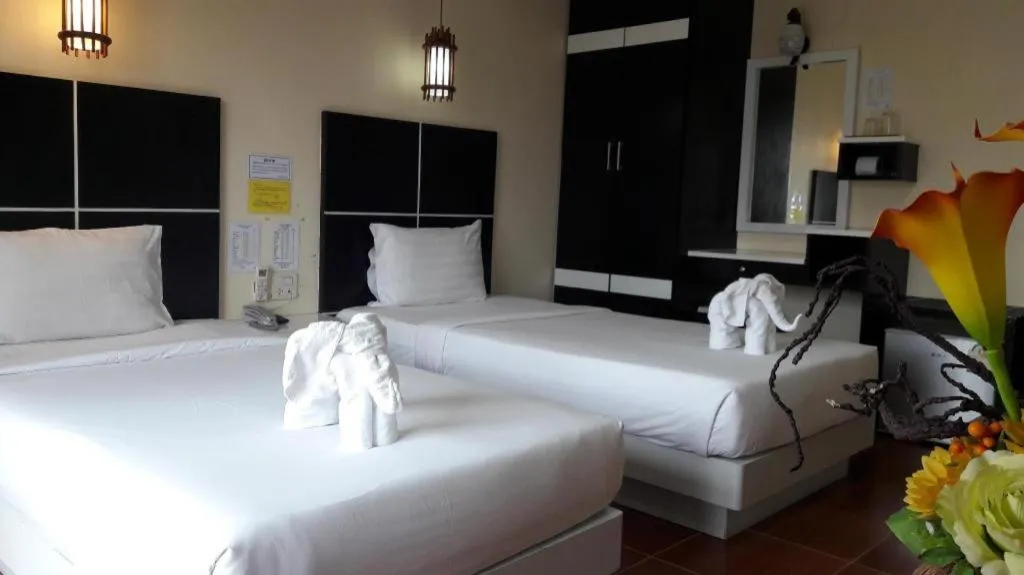 Bed in V.hotel & resort