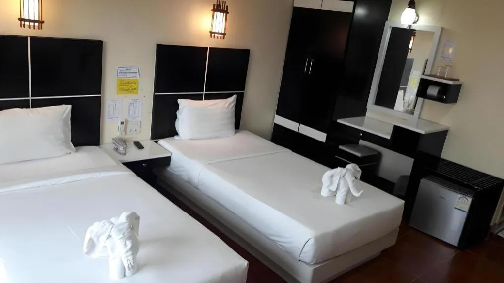 Bed in V.hotel & resort