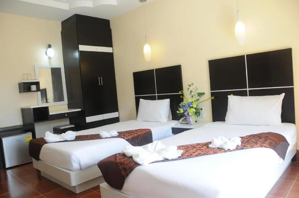 Bed in V.hotel & resort