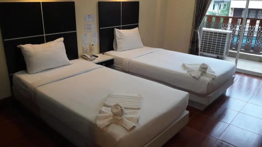 Bed in V.hotel & resort