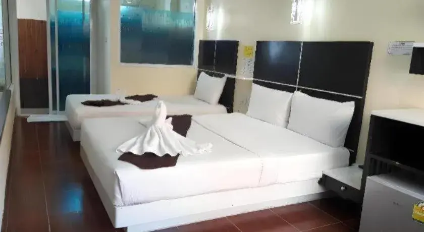 Bed in V.hotel & resort Bed in V.hotel & resort