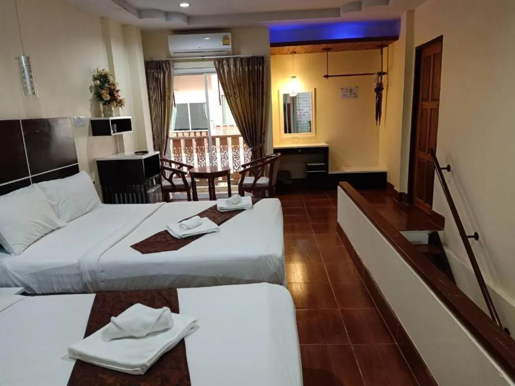 Bed in V.hotel & resort