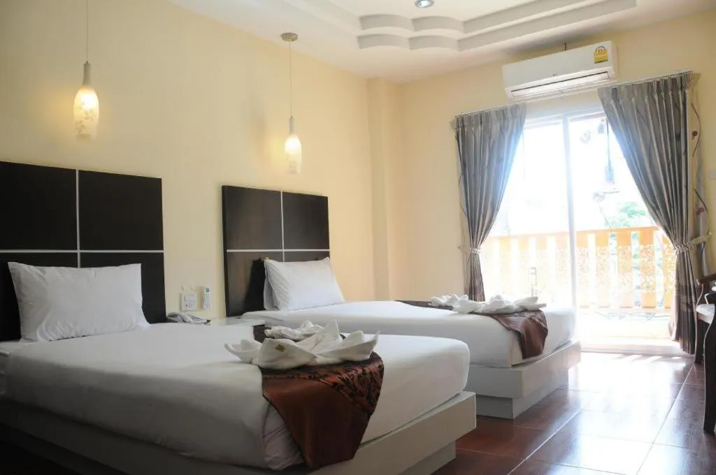 Bed in V.hotel & resort