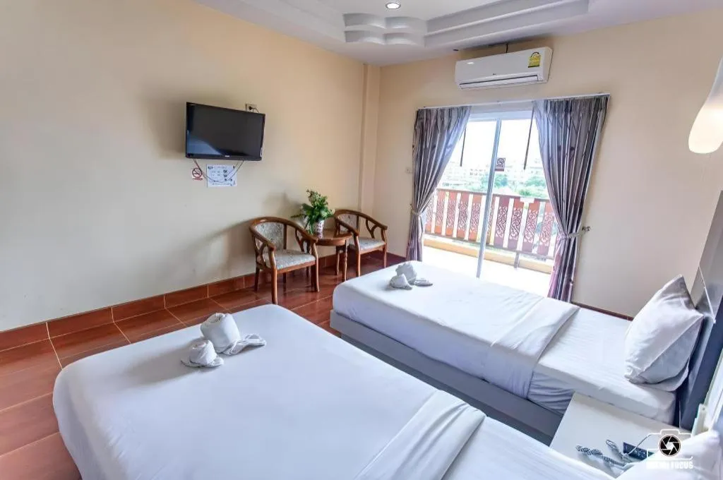 Bed in V.hotel & resort