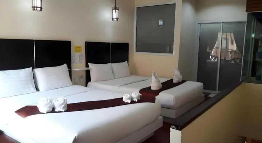 Bed in V.hotel & resort