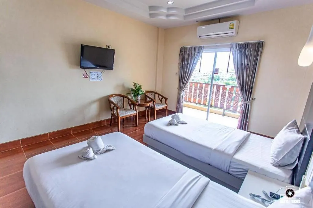 Bed in V.hotel & resort