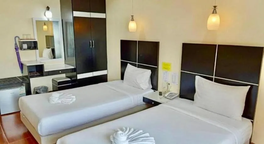 Bed in V.hotel & resort