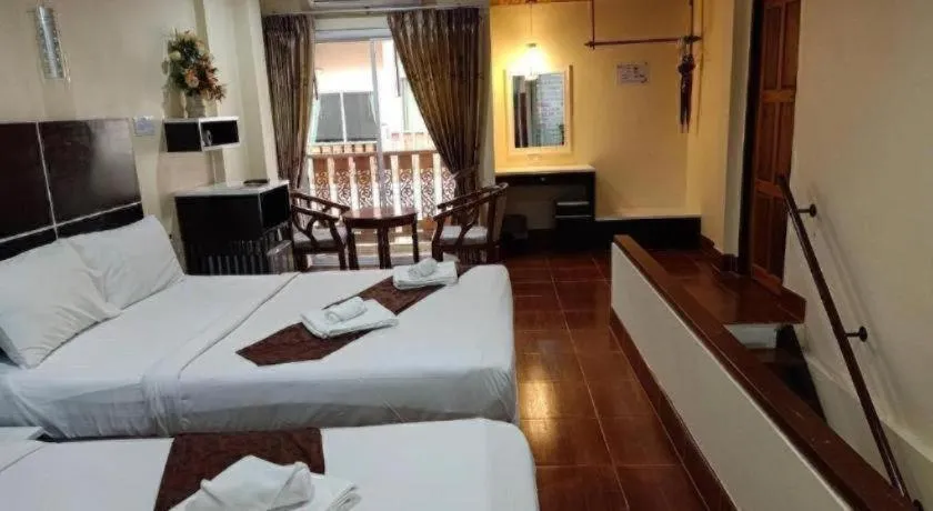 Bed in V.hotel & resort