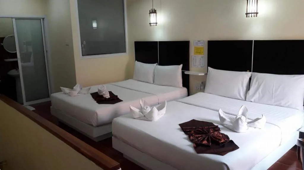 Bed in V.hotel & resort