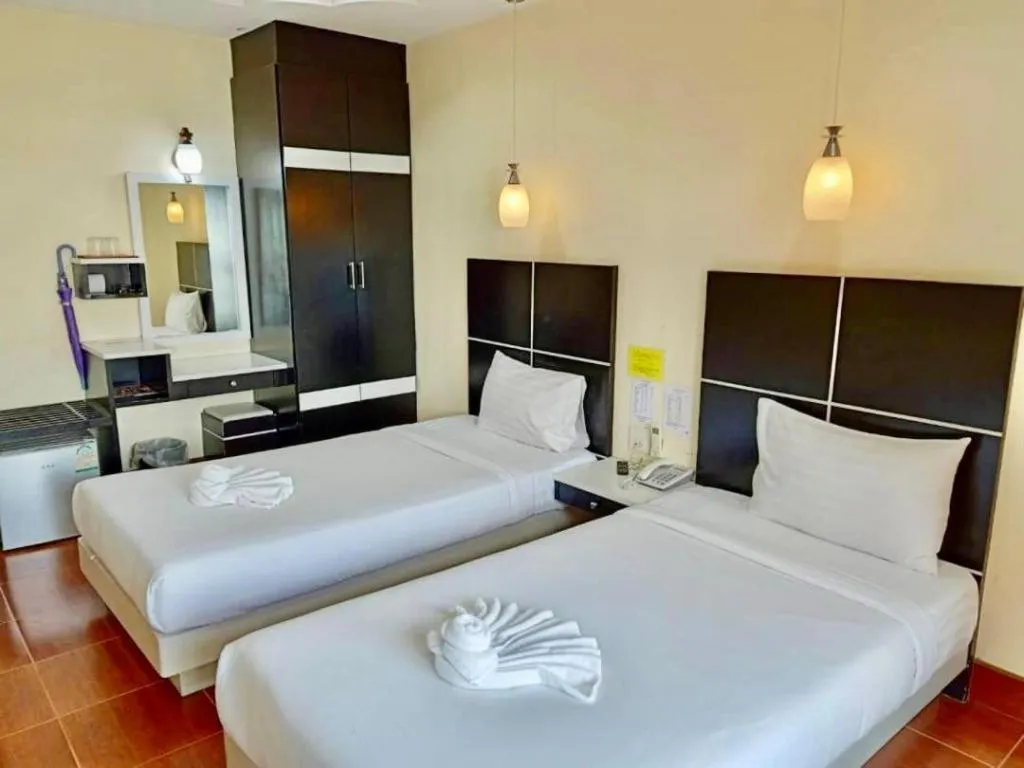 Bed in V.hotel & resort