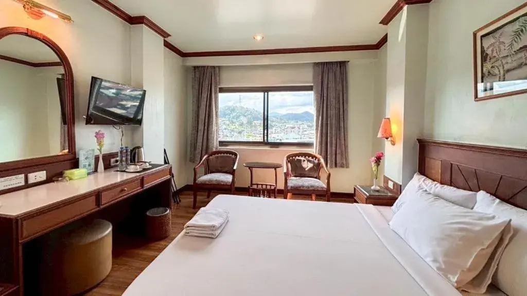 Bed in Sri Betong Hotel Bed in Sri Betong Hotel