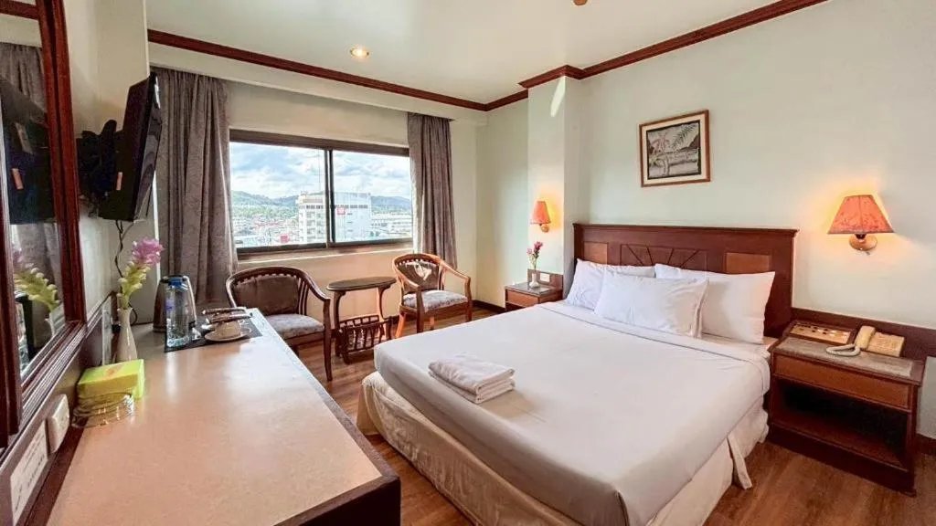 Bed in Sri Betong Hotel