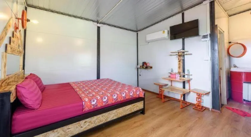 Bed in Red Bike resort