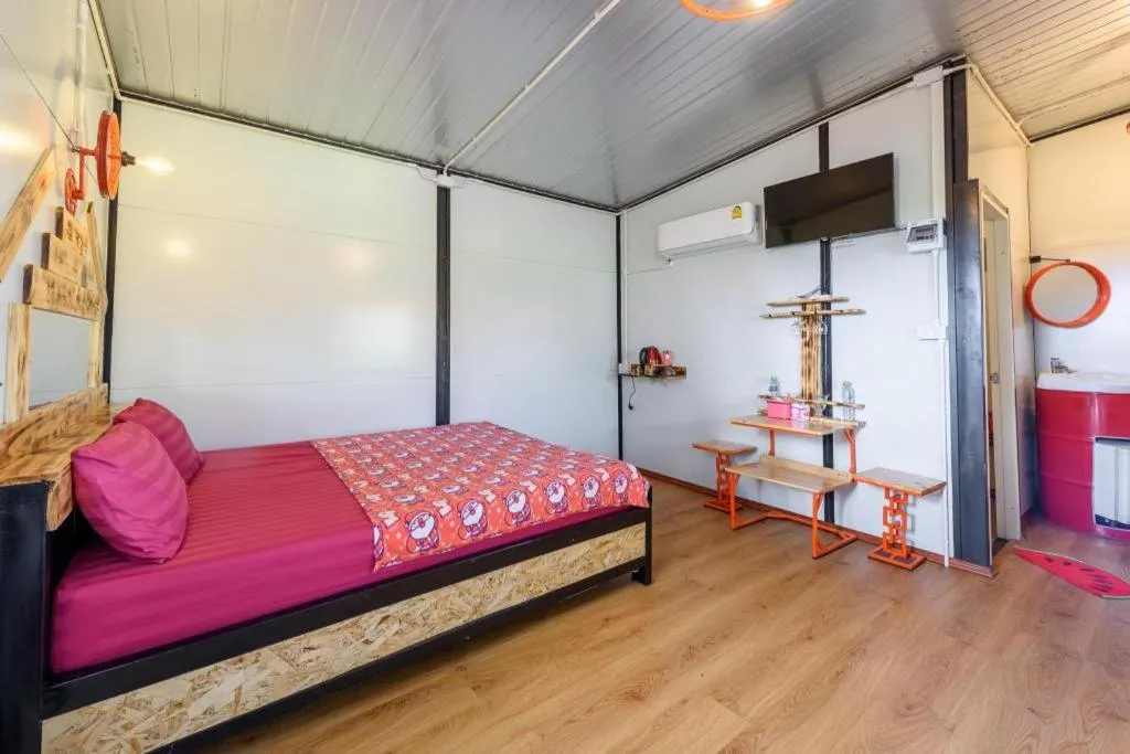 Bed in Red Bike resort