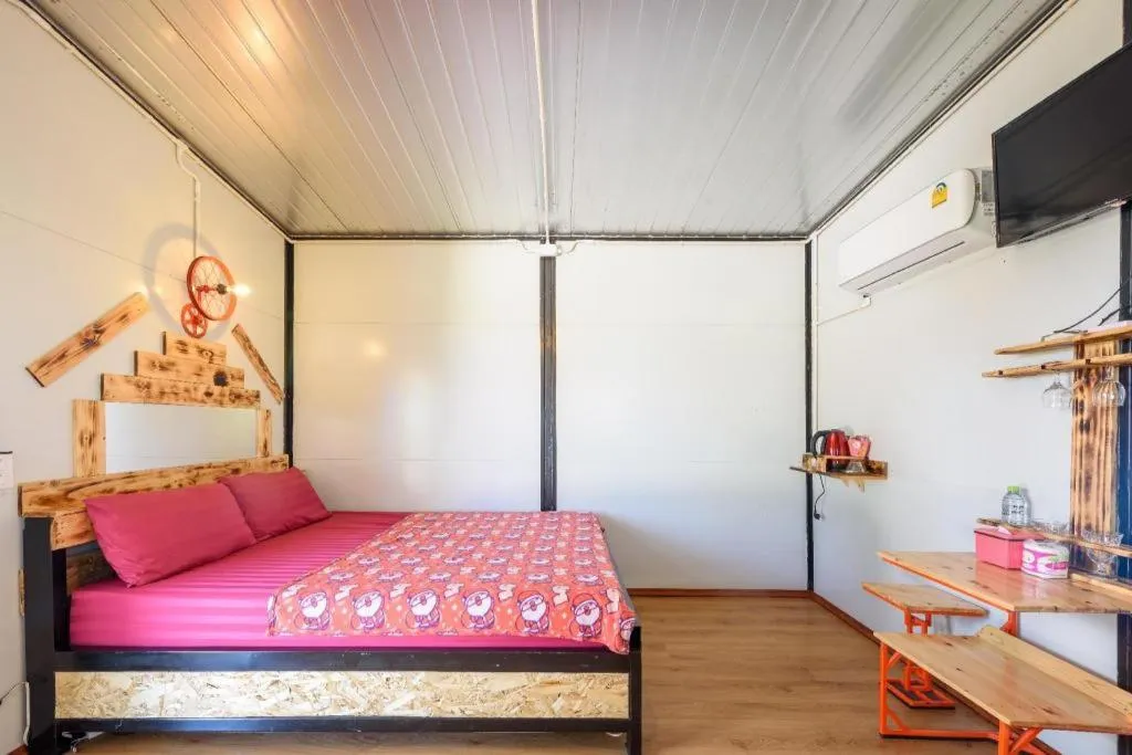 Bed in Red Bike resort