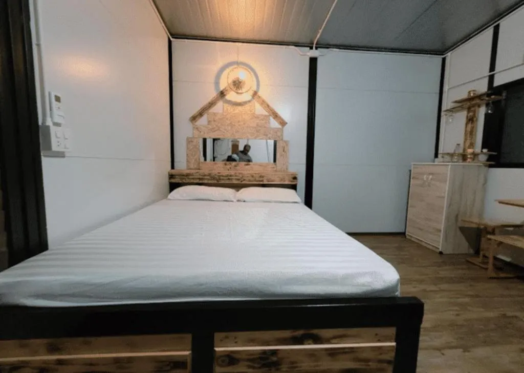 Bed in Red Bike resort