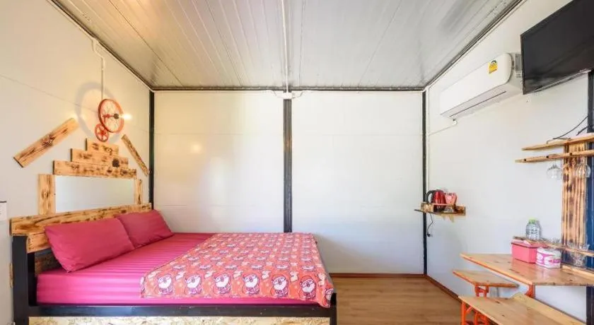 Bed in Red Bike resort