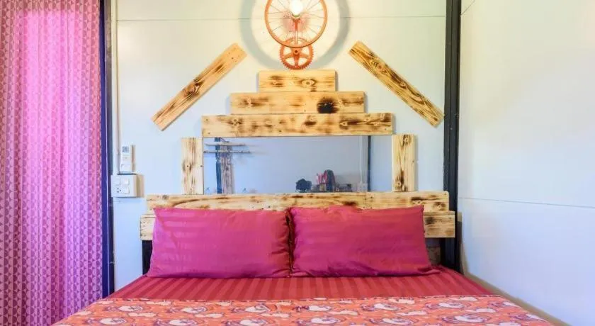 Bed in Red Bike resort