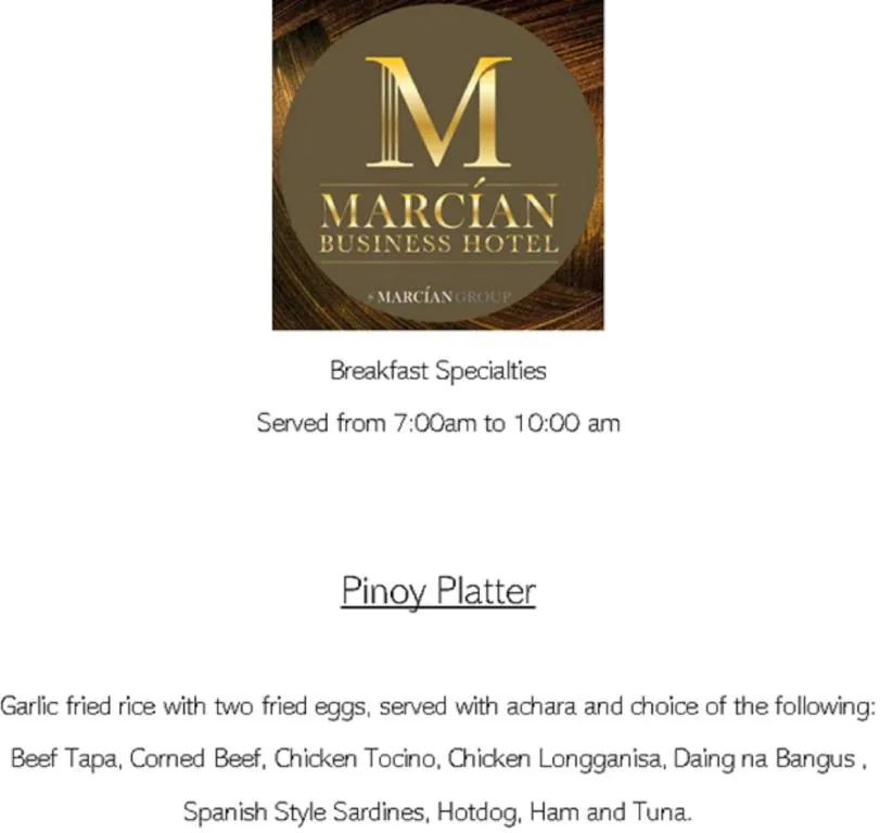 Marcian Business Hotel