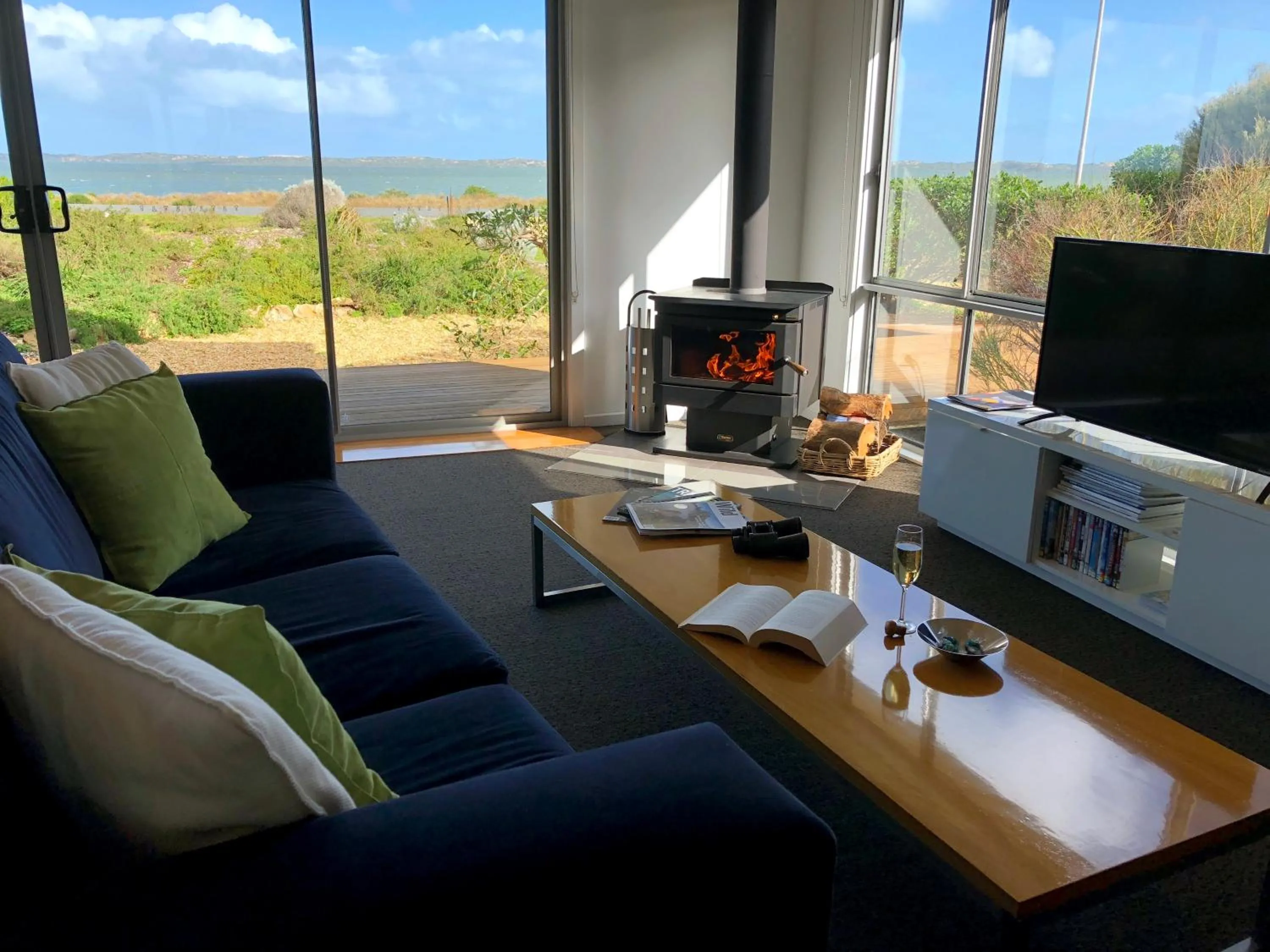 Winter in Coorong Waterfront Retreat
