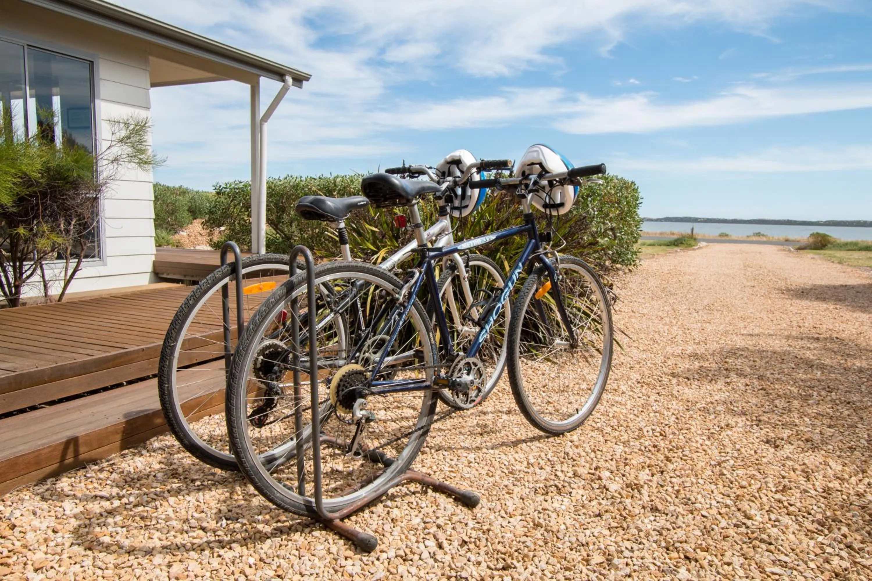 Cycling in Coorong Waterfront Retreat