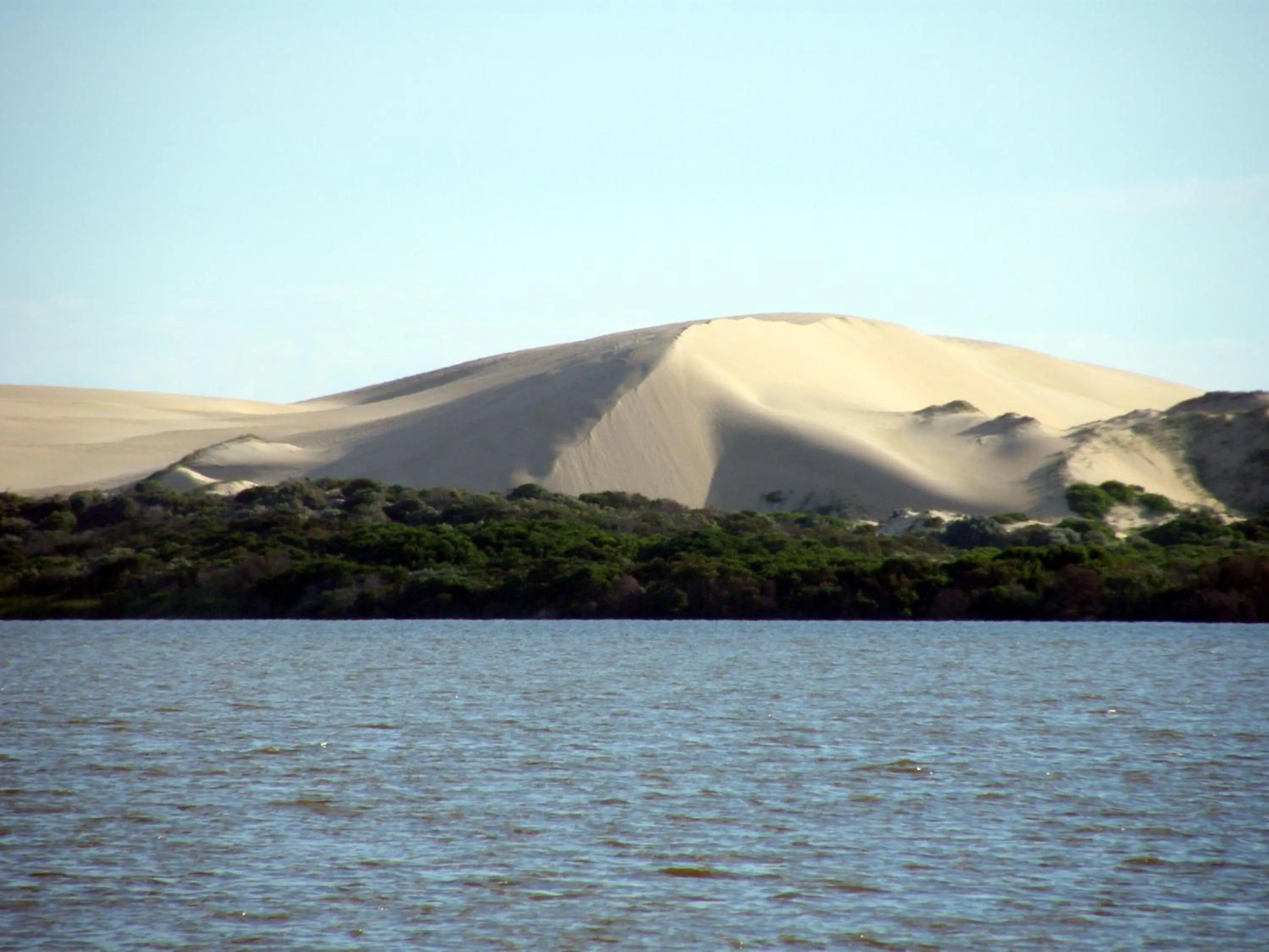 Natural landscape in Coorong Waterfront Retreat