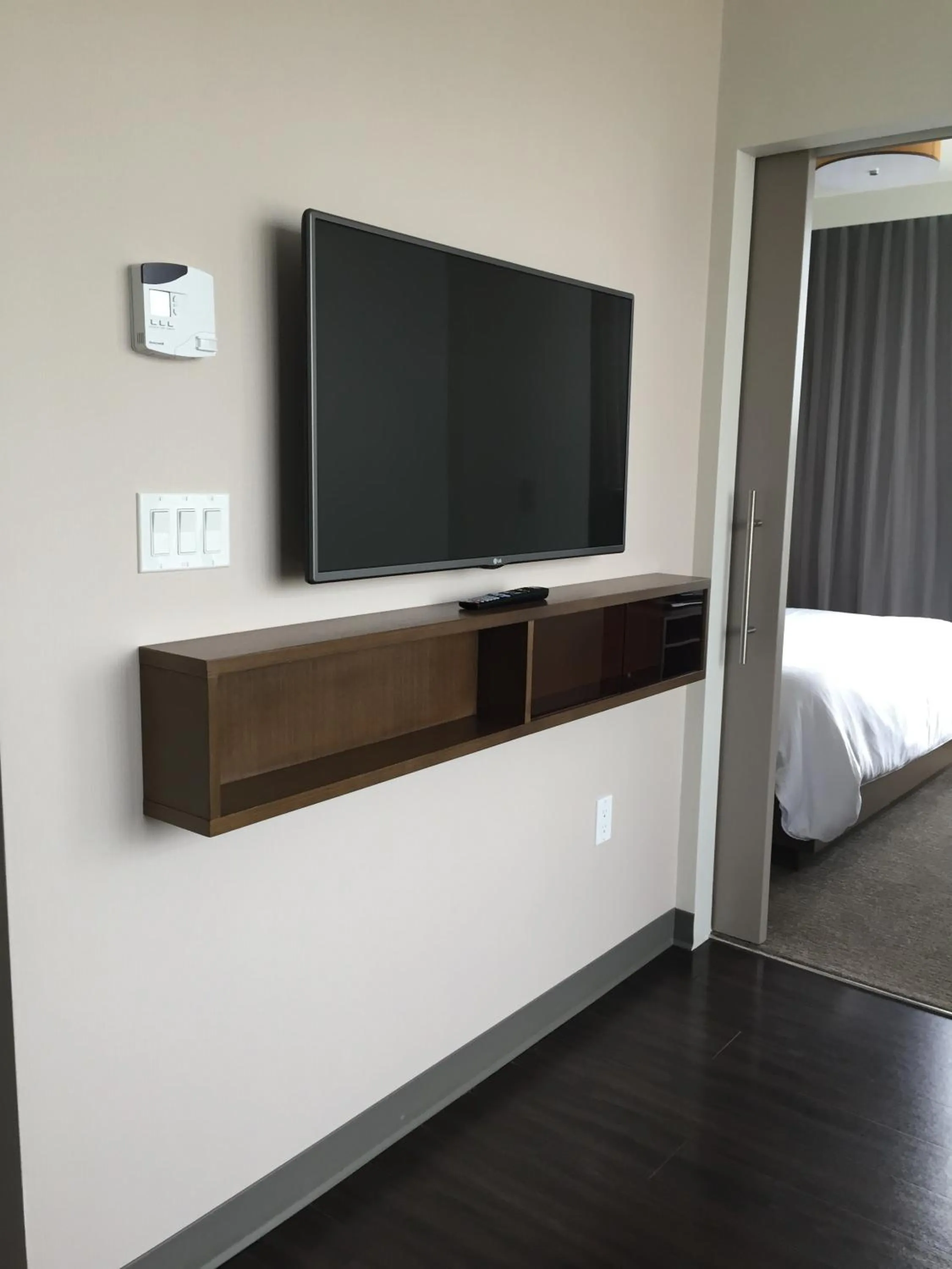 TV and multimedia, Bed in Element by Westin Vancouver Metrotown