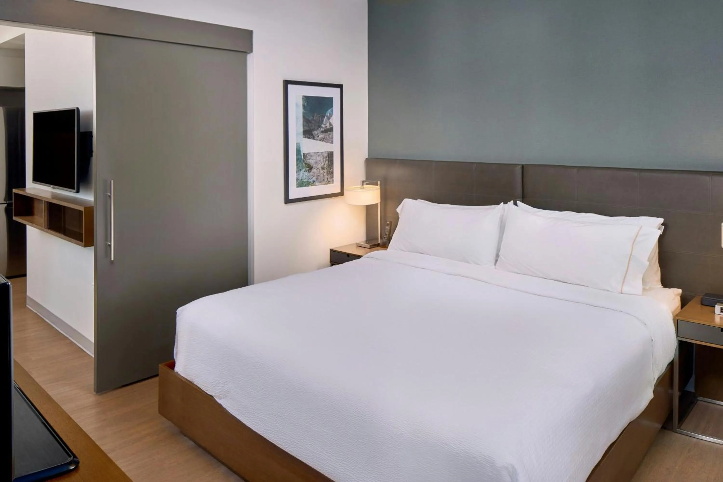 Bedroom, Bed in Element by Westin Vancouver Metrotown