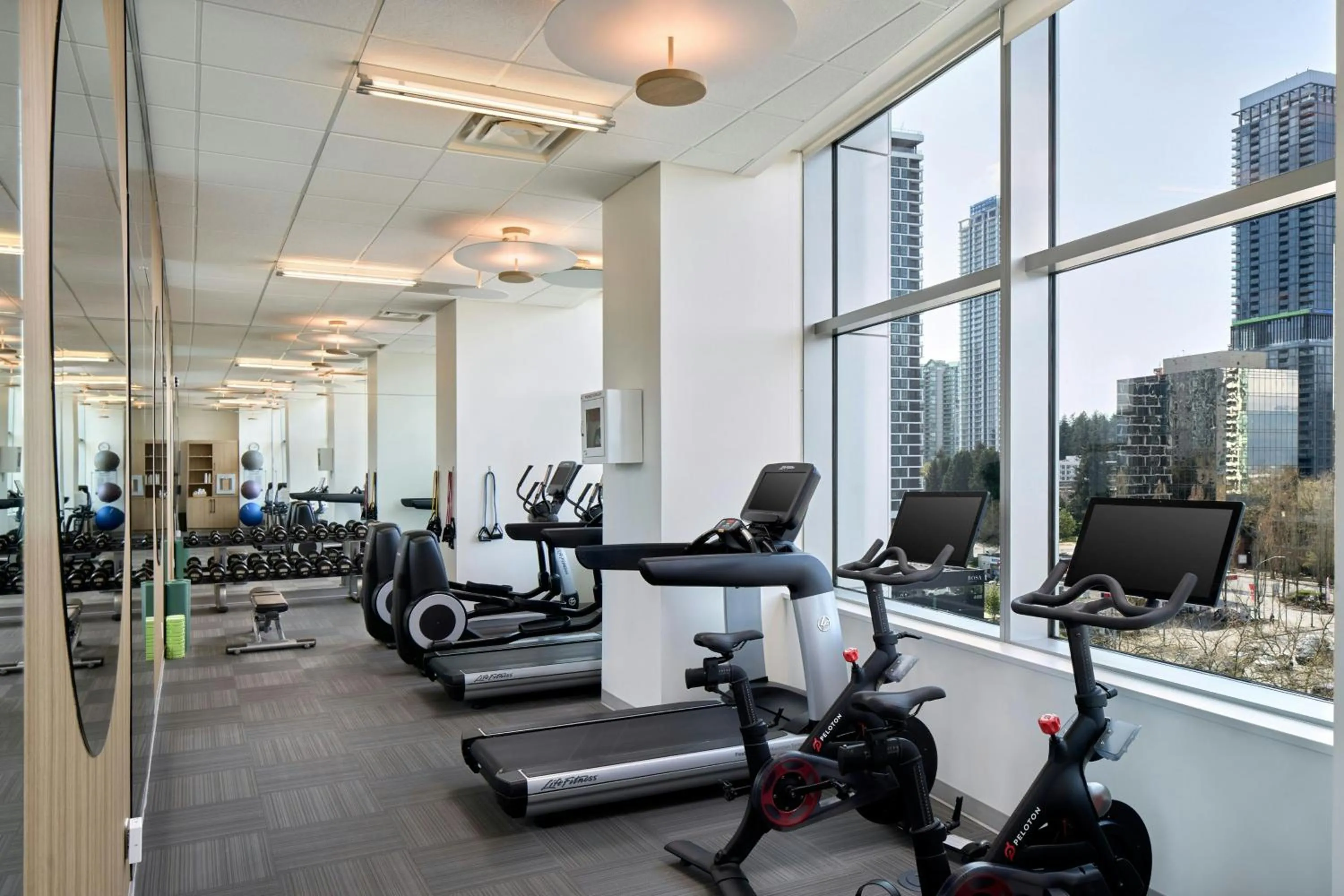 Fitness centre/facilities in Element by Westin Vancouver Metrotown