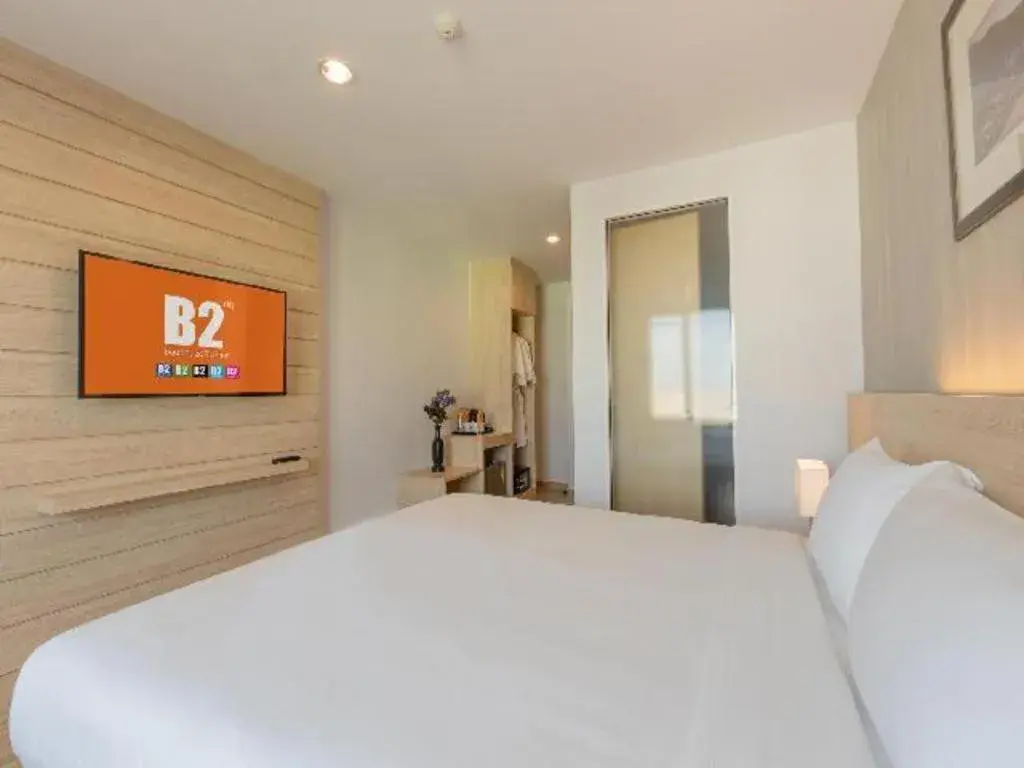 Bed in B2 Don Mueang Premier Hotel Bed in B2 Don Mueang Premier Hotel