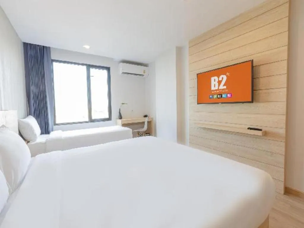 Bed in B2 Don Mueang Premier Hotel