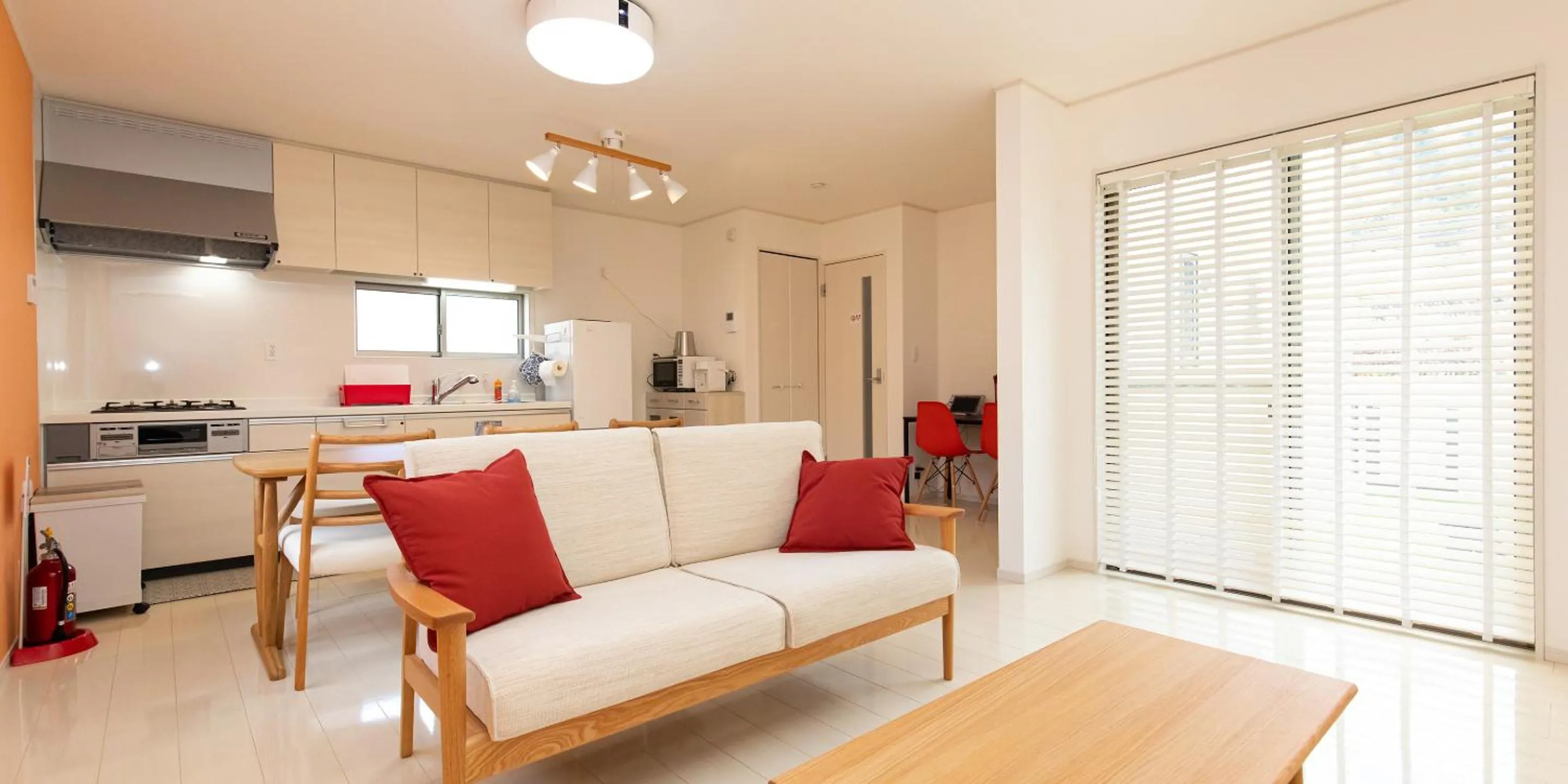 Living room in Kinugawa Station Front